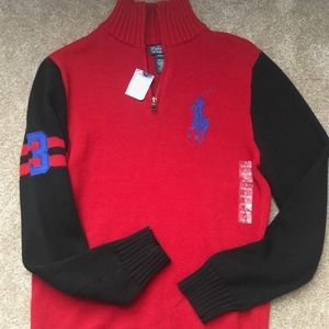 NEW w/tags Polo by Ralph Lauren Boy's Pony Sweater